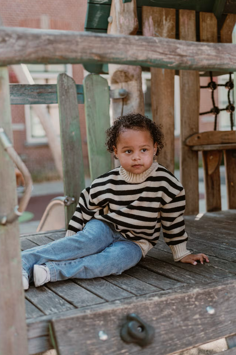 August Striped Sweater